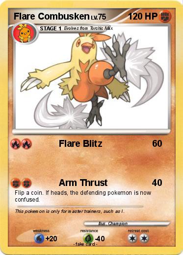 Pokemon Flare Combusken
