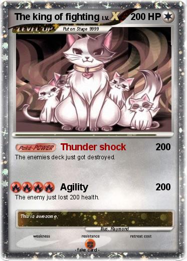 Pokemon The king of fighting