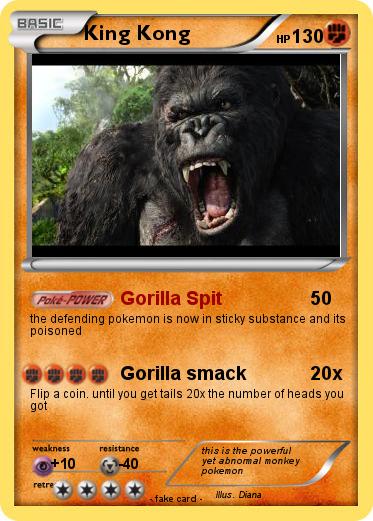 Pokemon King Kong