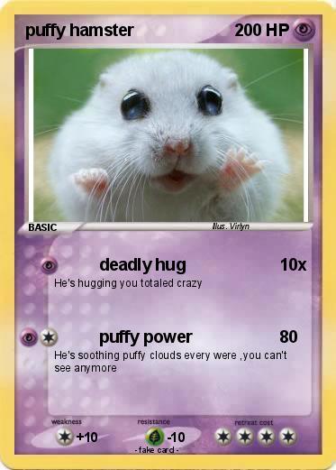 Pokemon puffy hamster