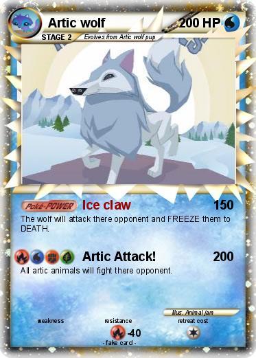 Pokemon Artic wolf