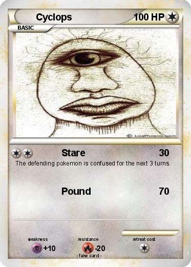 Pokemon Cyclops