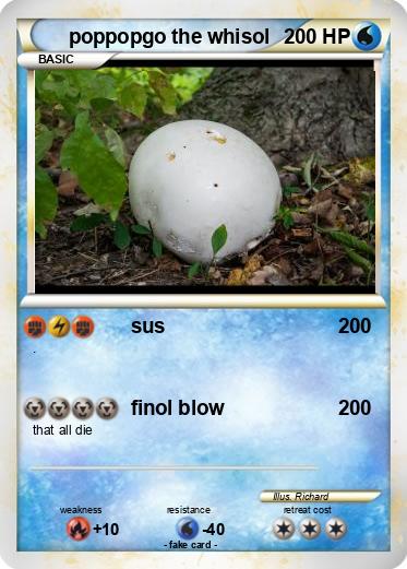 Pokemon poppopgo the whisol