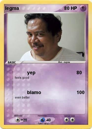 Pokemon legma