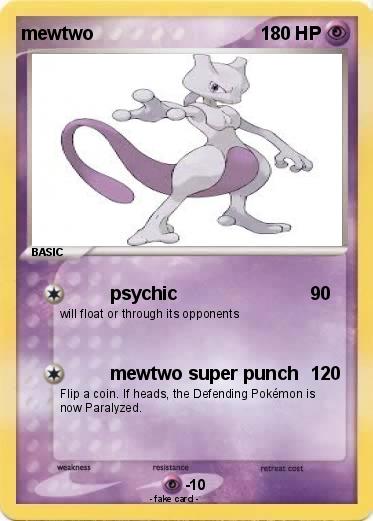 Pokemon mewtwo
