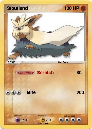 Pokemon Stoutland