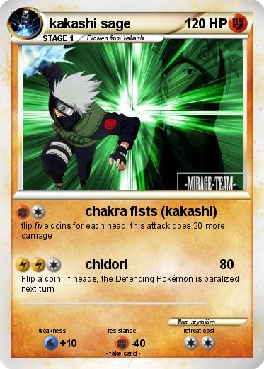 Pokemon kakashi sage