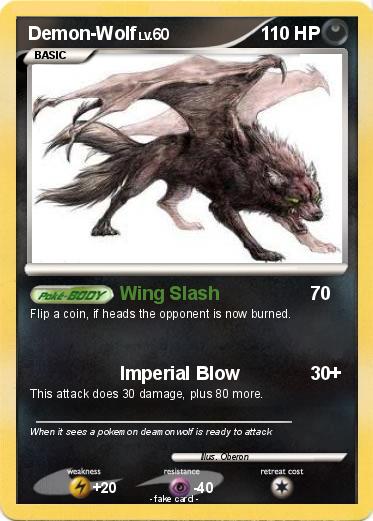Pokemon Demon-Wolf