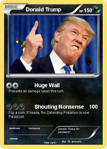 Pokemon Donald Trump