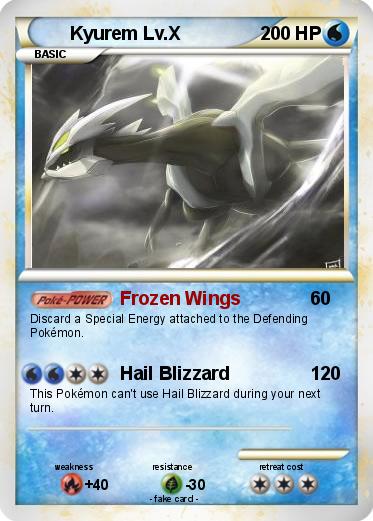 Pokemon Kyurem Lv.X