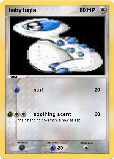 Pokemon baby lugia