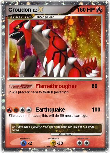 Pokemon Groudon