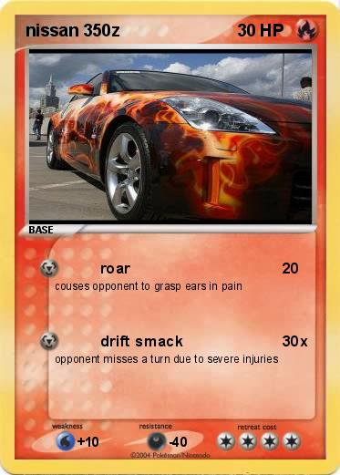 Pokemon nissan 350z