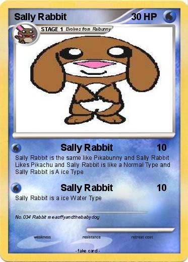 Pokemon Sally Rabbit