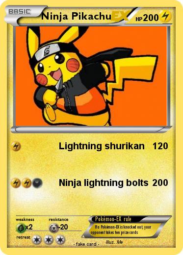 Pokemon Ninja Pikachu