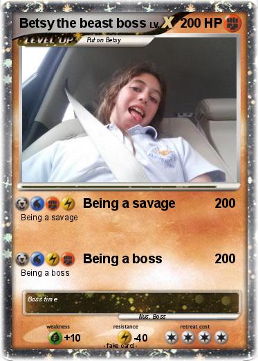 Pokemon Betsy the beast boss