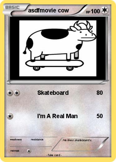 Pokemon asdfmovie cow