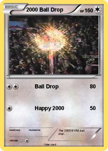 Pokemon 2000 Ball Drop