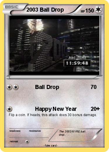 Pokemon 2003 Ball Drop