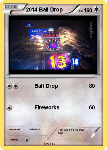 Pokemon 2014 Ball Drop