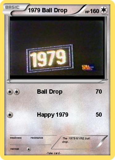 Pokemon 1979 Ball Drop