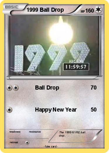 Pokemon 1999 Ball Drop