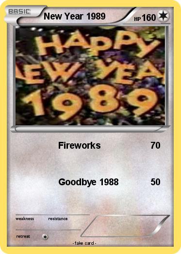 Pokemon New Year 1989