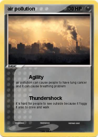 Pokemon air pollution