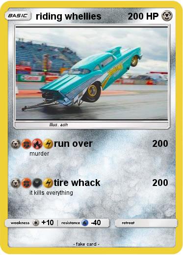 Pokemon riding whellies