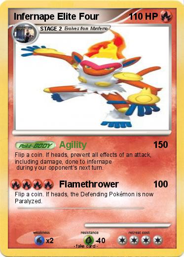 Pokemon Infernape Elite Four