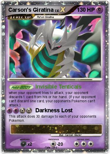 Pokemon Carson's Giratina