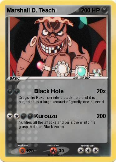 Pokemon Marshall D. Teach