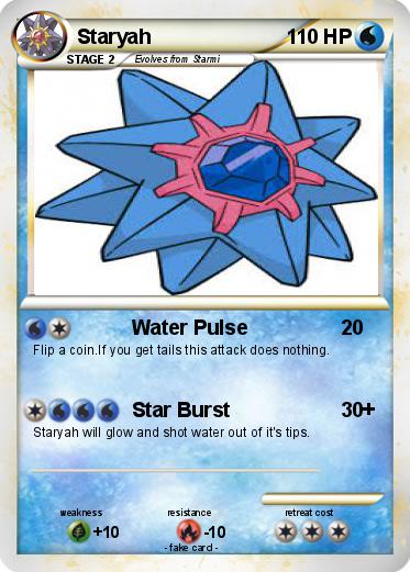 Pokemon Staryah
