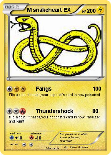 Pokemon M snakeheart EX