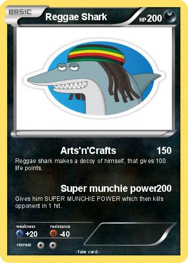 Pokemon Reggae Shark
