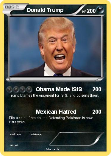Pokemon Donald Trump