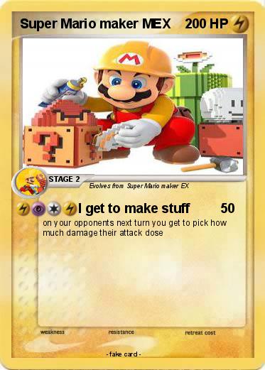 Pokemon Super Mario maker MEX