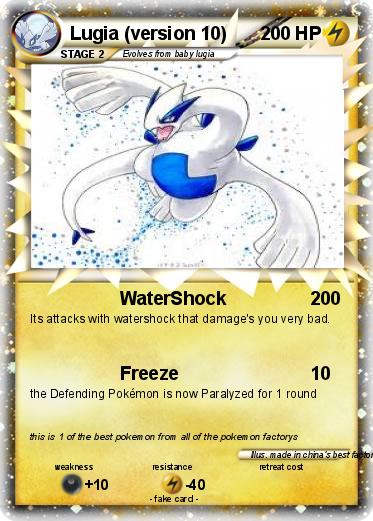Pokemon Lugia (version 10)