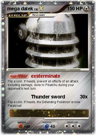Pokemon mega dalek