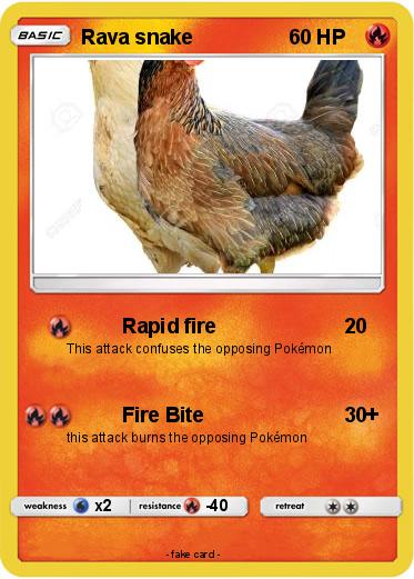 Pokemon Rava snake