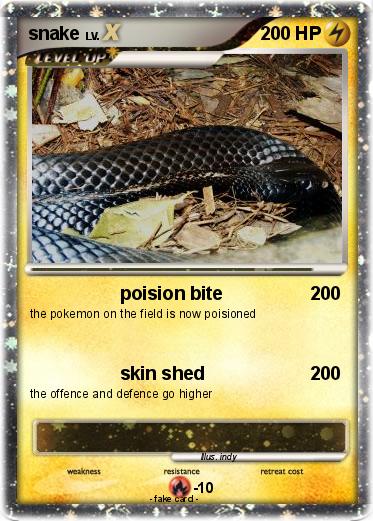 Pokemon snake
