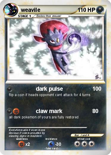 Pokemon weavile