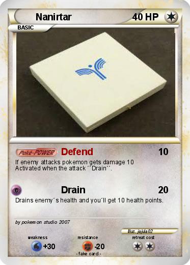 Pokemon Nanirtar