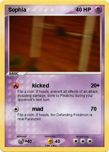 Pokemon Sophia