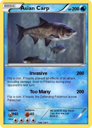 Pokemon Asian Carp