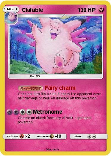 Pokemon Clafable