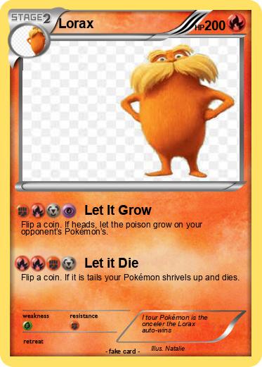 Pokemon Lorax