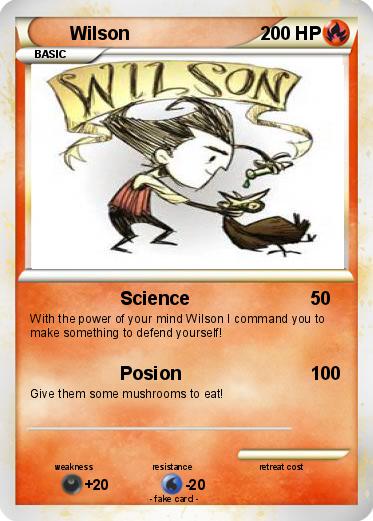 Pokemon Wilson