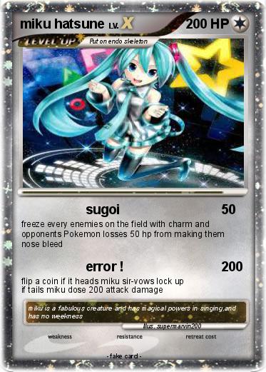 Pokemon miku hatsune