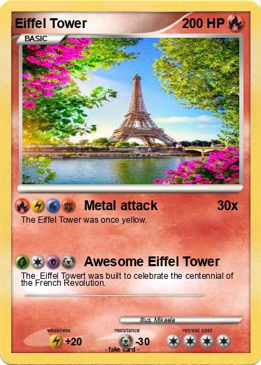 Pokemon Eiffel Tower